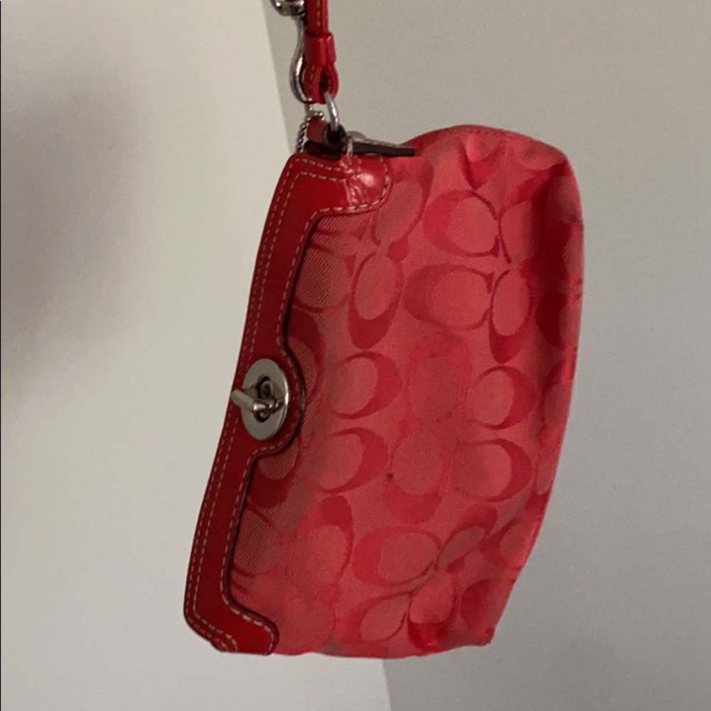 Coach wristlet